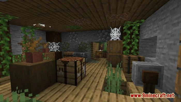 Red's More Structures Addon (1.21, 1.20) – MCPE/Bedrock Mod — screenshot 5