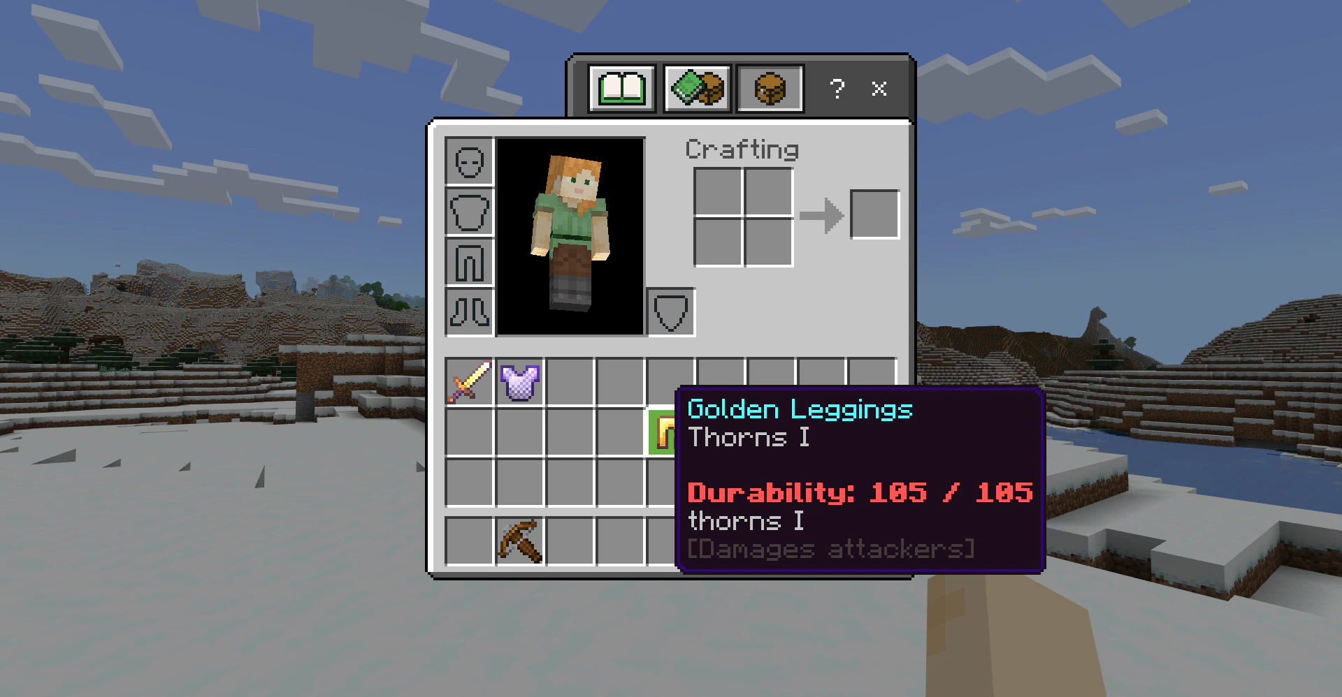 Enchantment Descriptions Addon (26.x, 1.21) – MCPE/Bedrock Mod — screenshot 3