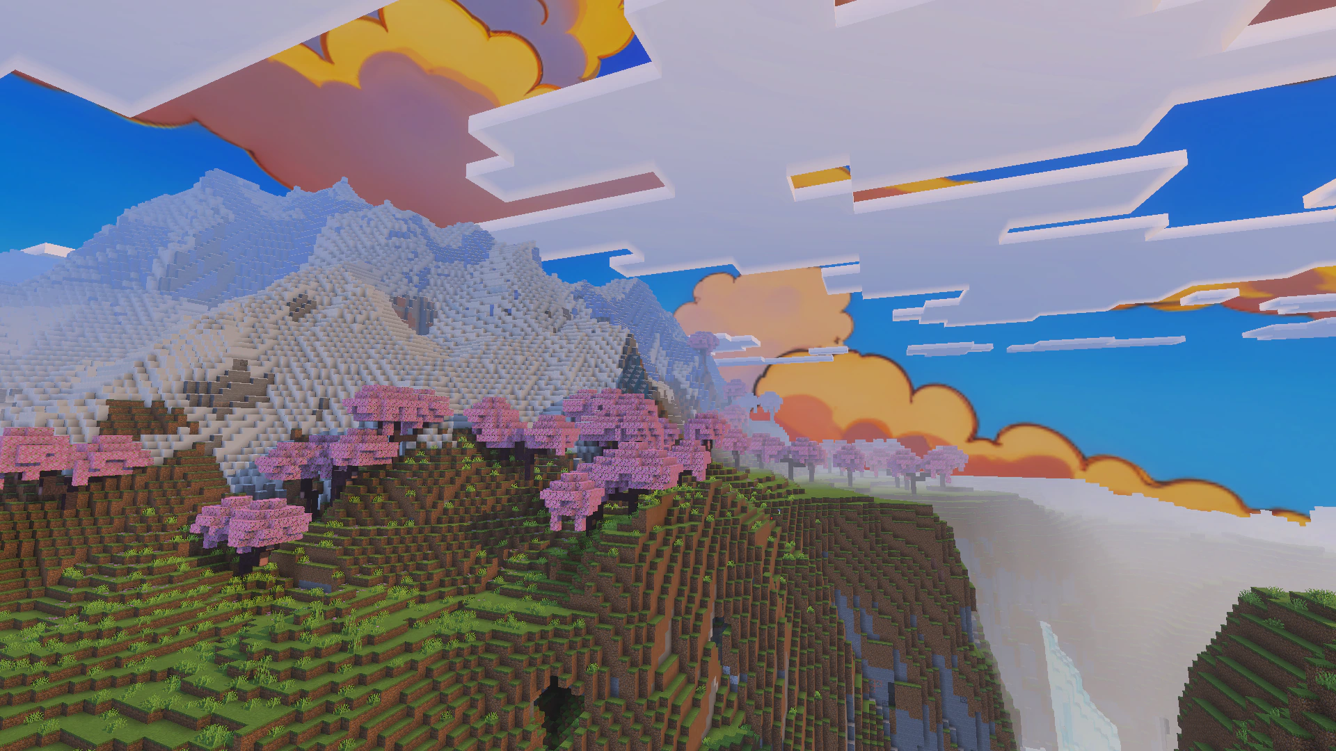 Cartoon Clouds Texture Pack (1.21, 1.20) – MCPE/Bedrock — screenshot 8