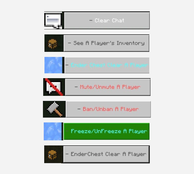 Admin Menu Addon (1.21, 1.20) – MCPE/Bedrock Mod — screenshot 7