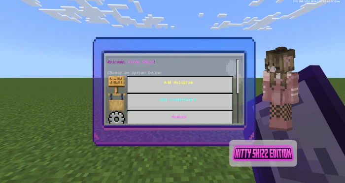 Leaderboards and Holograms Addon (26.x, 1.21) – MCPE/Bedrock Mod — screenshot 2