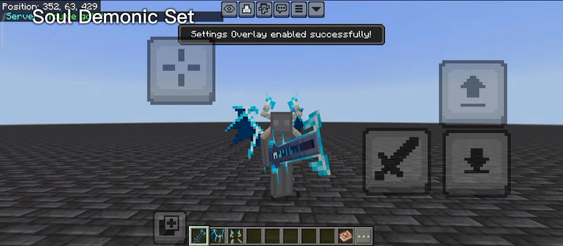 Soul Demonic Addon (26.x, 1.21) – MCPE/Bedrock Mod — screenshot 1