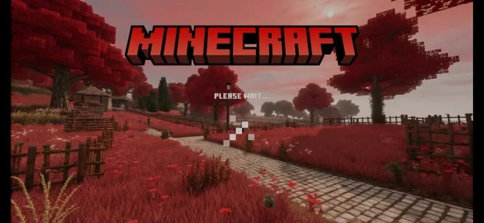 Red UI Transparent Texture Pack (1.21, 1.20) – MCPE/Bedrock — screenshot 1