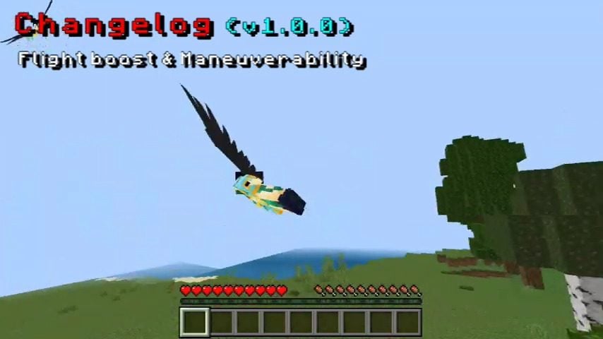 Equippable Wings Addon (1.21, 1.20) – MCPE/Bedrock Mod — screenshot 5