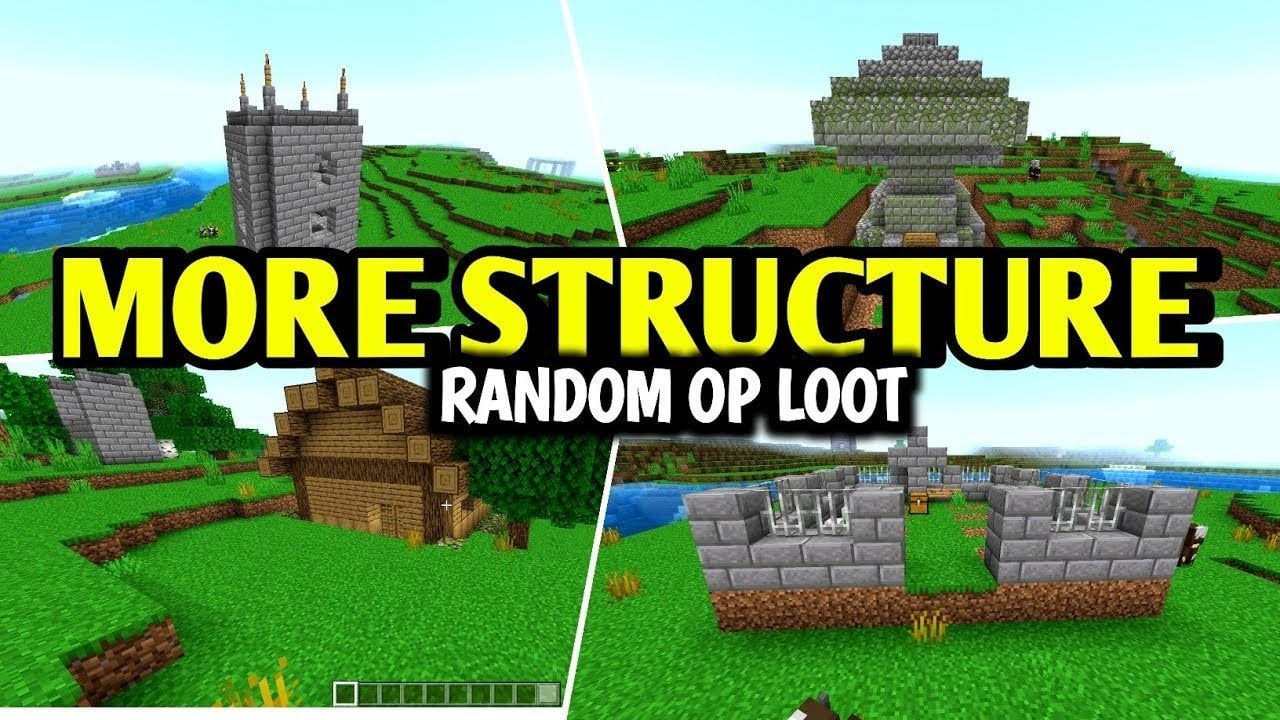 More Structure Hunt Addon (26.x, 1.21) – MCPE/Bedrock Mod