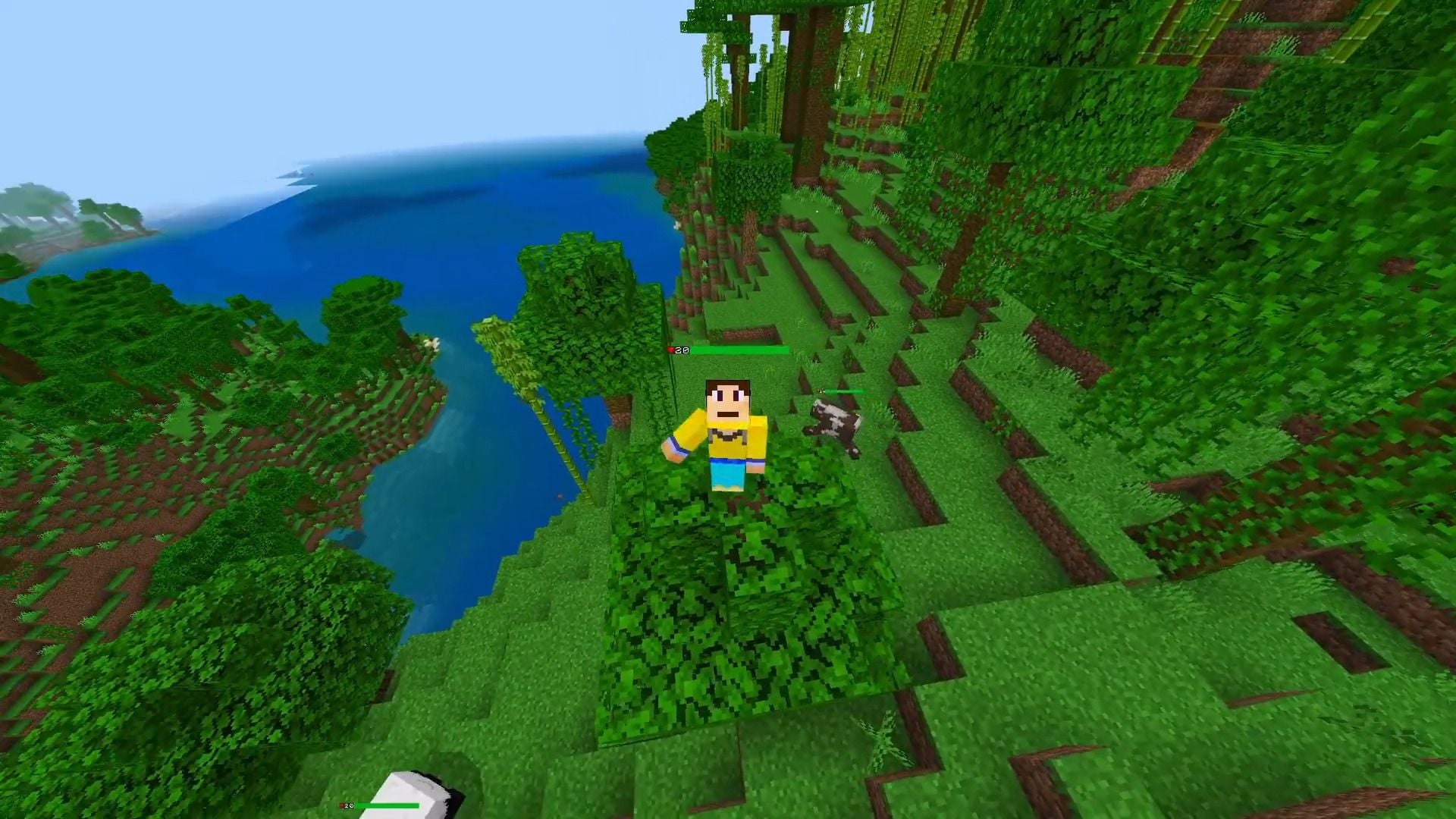 Damage Indicator Addon (26.x, 1.21) – MCPE/Bedrock Health Indicator Mod — screenshot 6