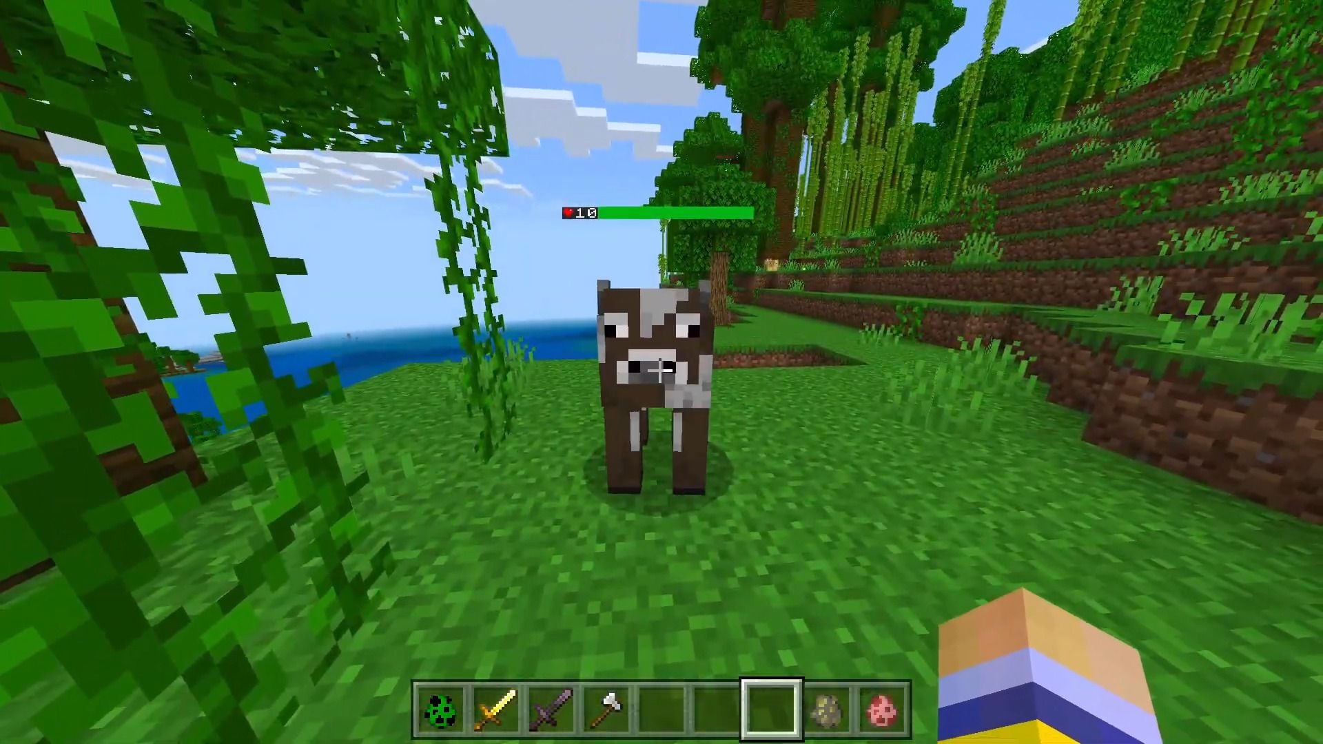 Damage Indicator Addon (26.x, 1.21) – MCPE/Bedrock Health Indicator Mod — screenshot 8