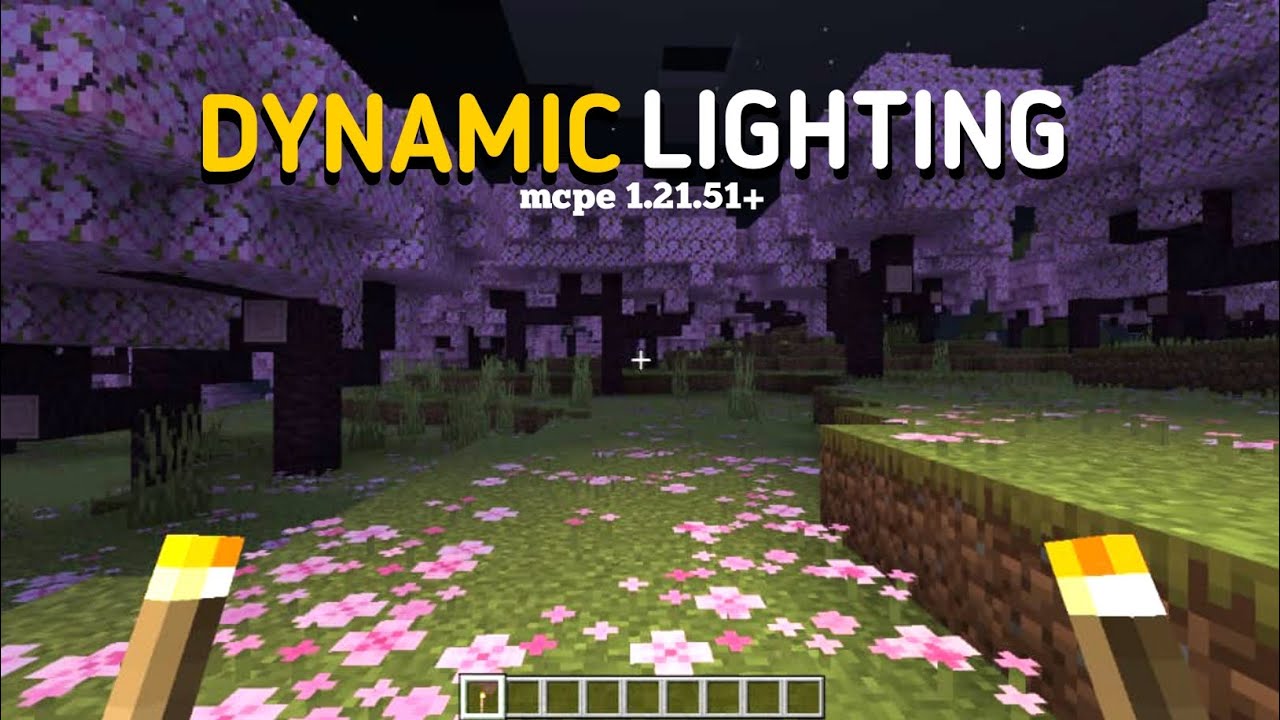 Dynamic Lighting Addon (26.x, 1.21) – MCPE/Bedrock Mod