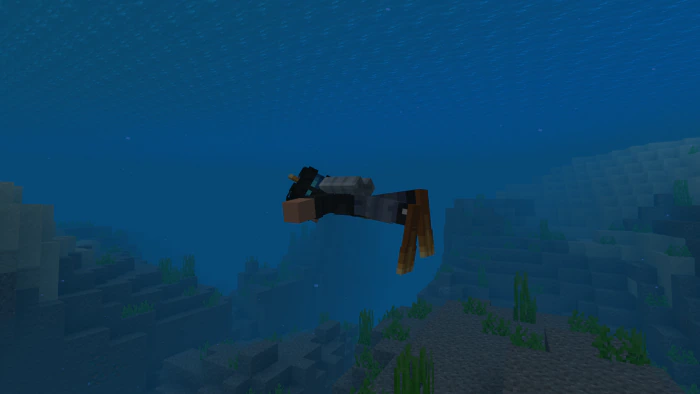Swimwear and Night Vision Goggles Addon (26.x, 1.21) – MCPE/Bedrock Mod — screenshot 1