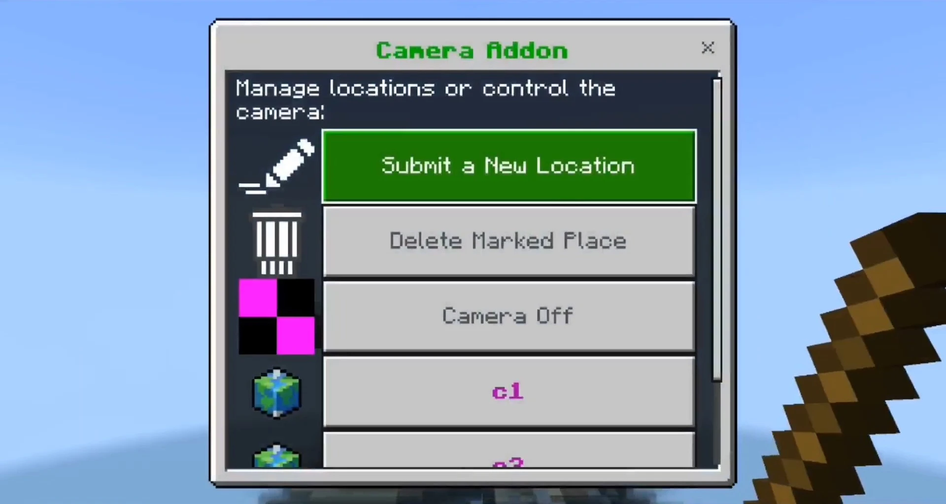 Security Camera Addon (26.x, 1.21) – MCPE/Bedrock Mod — screenshot 3