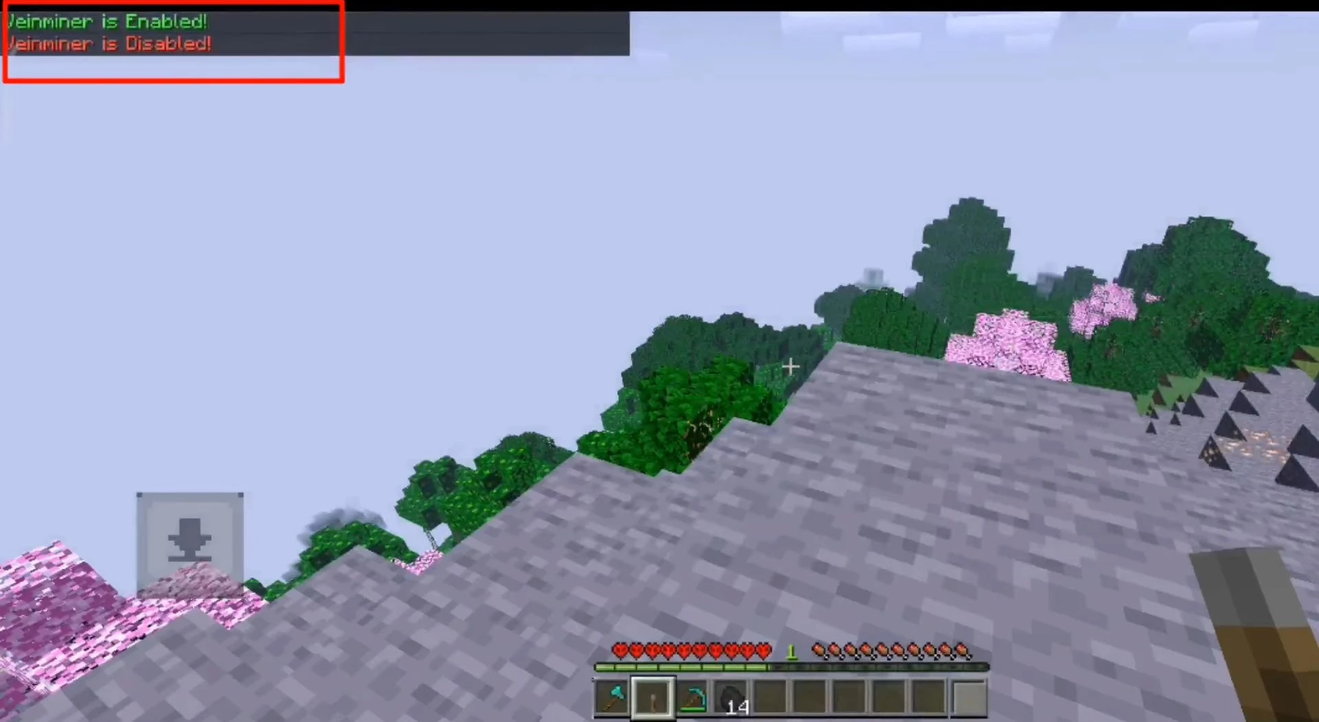 Veinminer Key Addon (1.21, 1.20) – MCPE/Bedrock Mod — screenshot 6