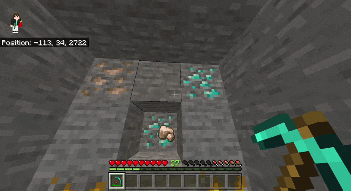 Definitive Ore Miner Addon (1.21, 1.20) – MCPE/Bedrock Mod — screenshot 2