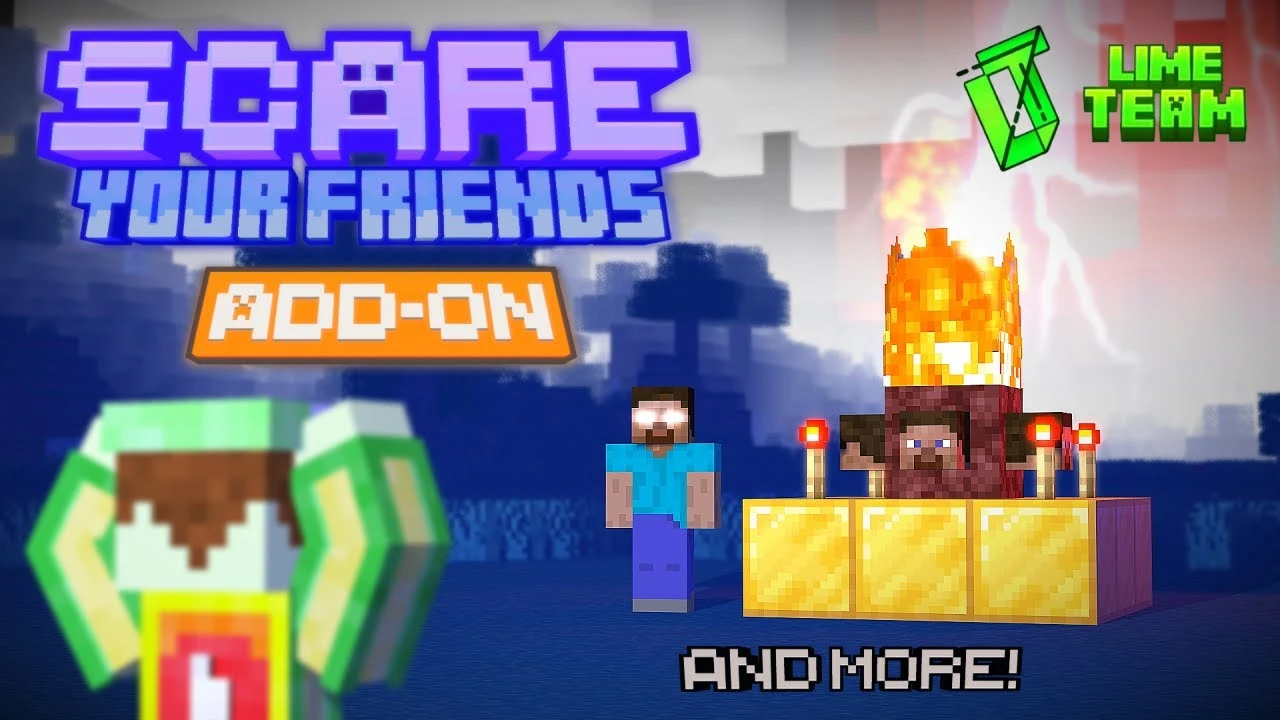 Scare Your Friends Addon (26.x, 1.21) – MCPE/Bedrock Mod