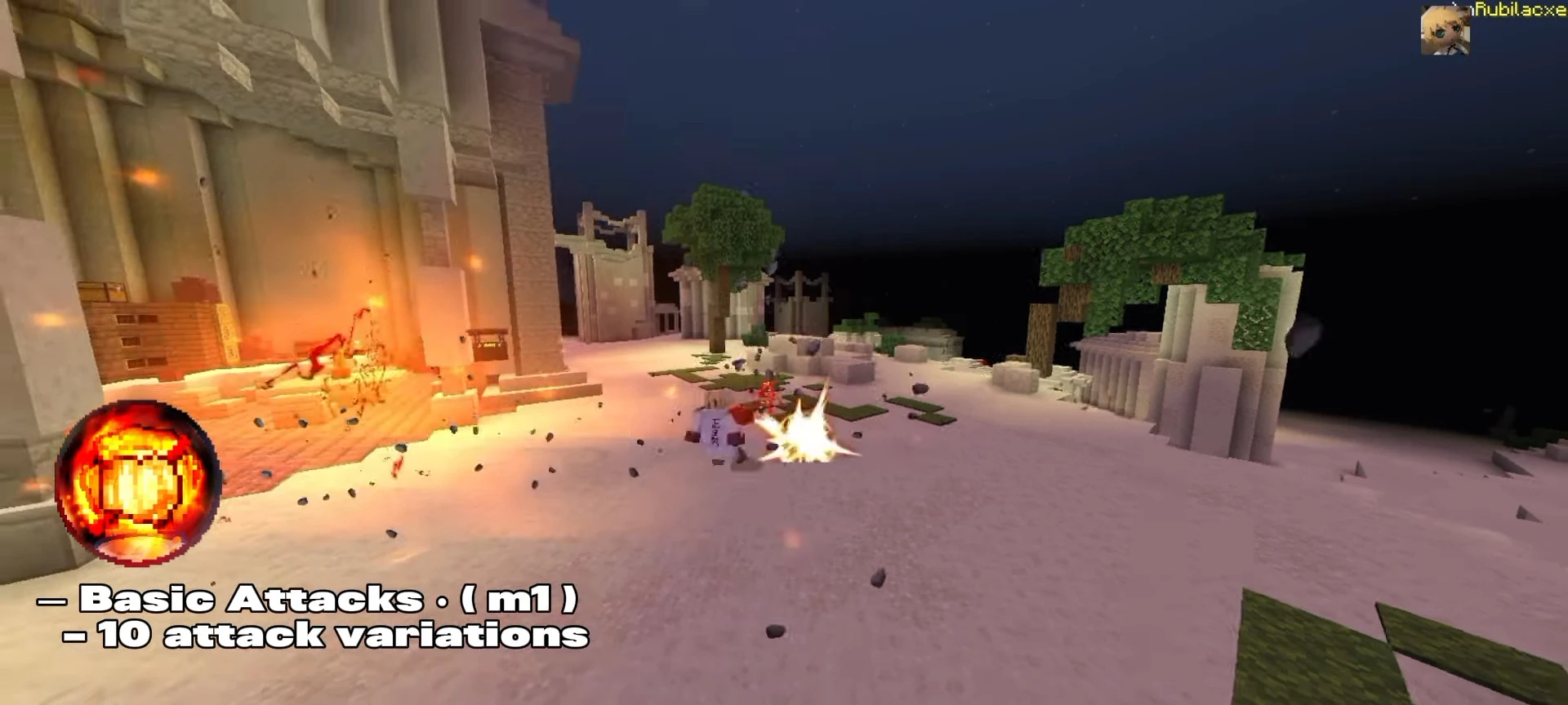 HeroFist Ruruli Addon (26.x, 1.21) – MCPE/Bedrock One Piece Mod — screenshot 2