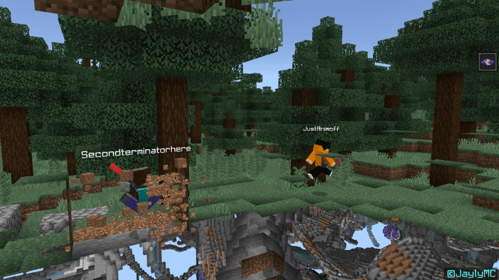 Terminator Addon (1.21, 1.20) – MCPE/Bedrock Hunter Bot Mod — screenshot 4