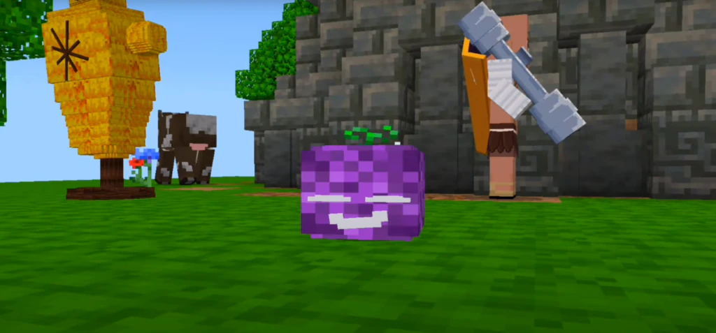 Fruit Piece Addon (26.x, 1.21) – MCPE/Bedrock Bloxfruit Mod — screenshot 1