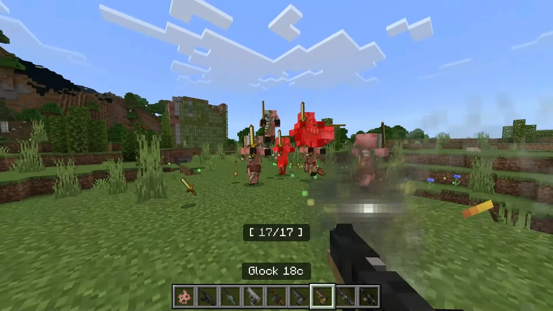 Error Parasites Modpack (1.21) – MCPE/Bedrock Parasite with Gun — screenshot 4