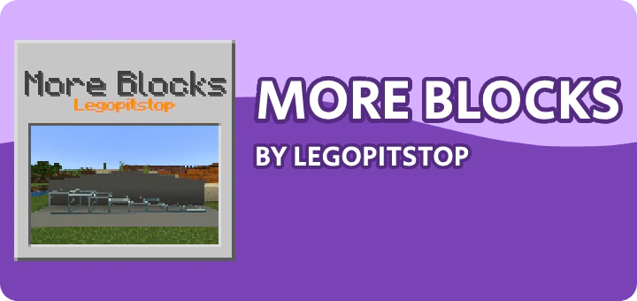 More Blocks Addon (26.x, 1.21) – MCPE/Bedrock Mod
