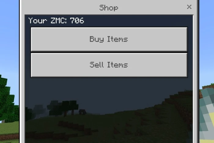 Simple Shop Addon (26.x, 1.21) – MCPE/Bedrock Multiplayer Economic Edition Mod — screenshot 4