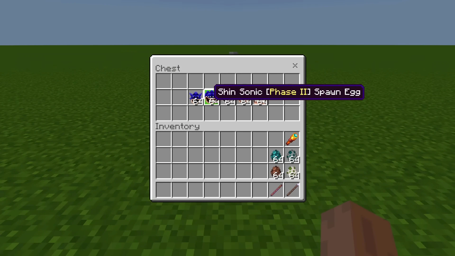 Shin Sonic Addon (26.x, 1.21) – MCPE/Bedrock Mod — screenshot 1