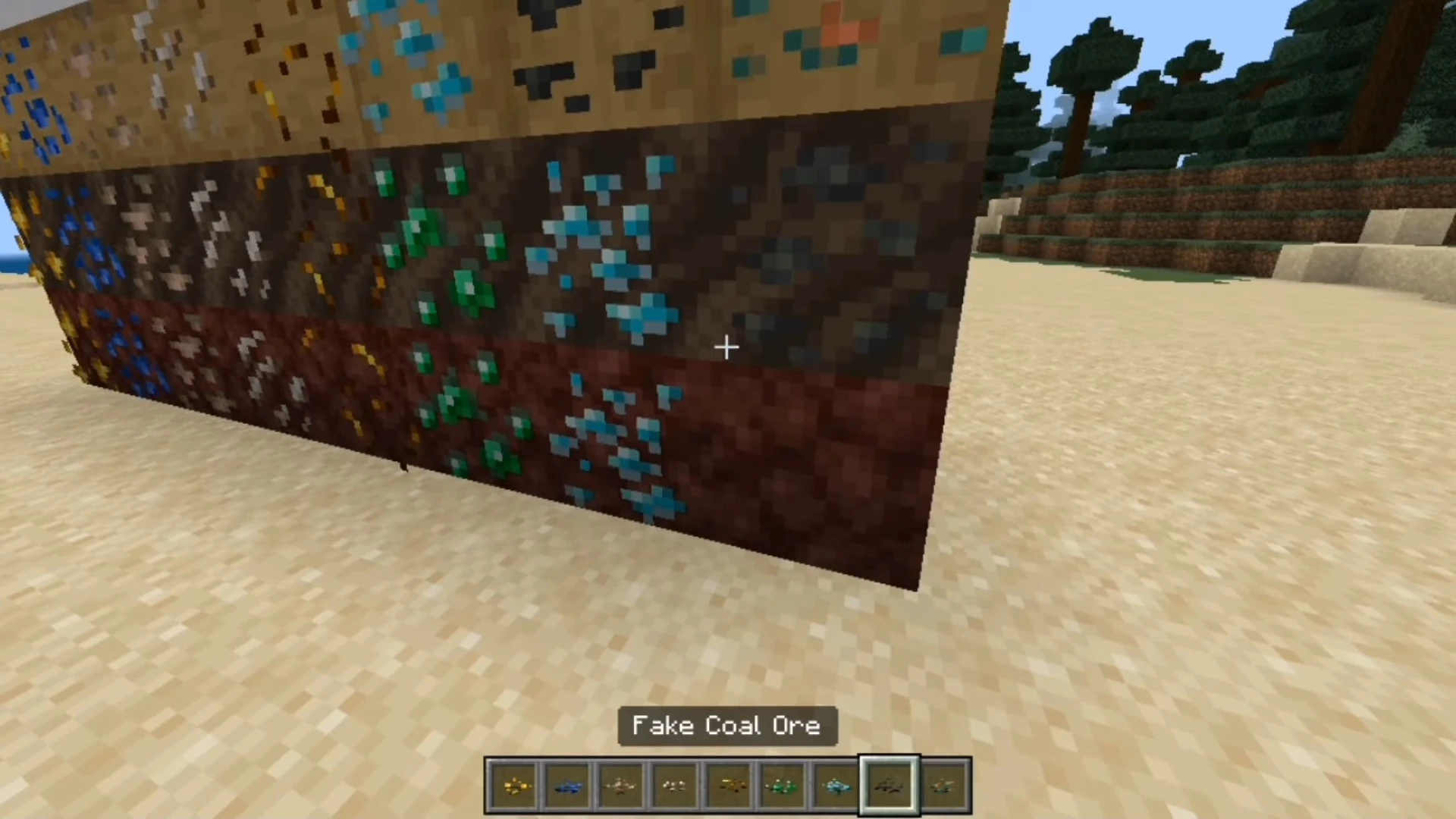 Fake Ores Addon (1.21, 1.20) – MCPE/Bedrock Mod — screenshot 5