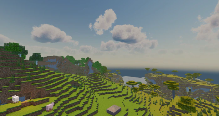 Eternity Shader (1.21, 1.20) – RenderDragon, All Devices — screenshot 2