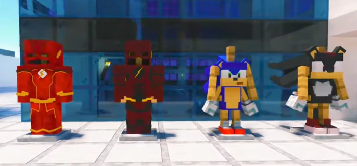 Speedster-Era Addon (1.21, 1.20) – MCPE/Bedrock Superheroes Mod — screenshot 2
