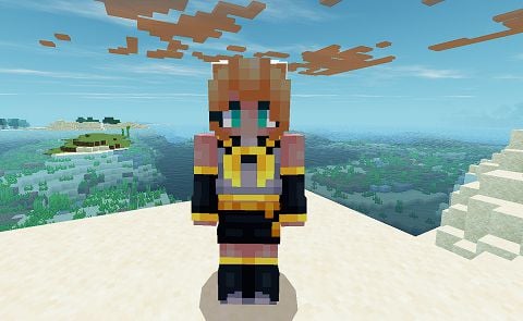 Anime Characters Addon (1.26+, 1.21) – MCPE/Bedrock Waifus & Husbands Mod — screenshot 6