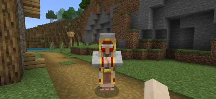 Better Wanderıng Trader Addon (1.21, 1.20) – MCPE/Bedrock Mod — screenshot 1