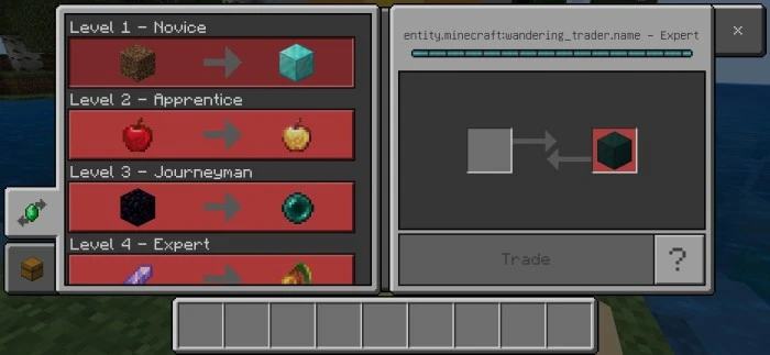 Better Wanderıng Trader Addon (1.21, 1.20) – MCPE/Bedrock Mod — screenshot 5