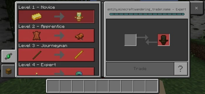 Better Wanderıng Trader Addon (1.21, 1.20) – MCPE/Bedrock Mod — screenshot 7