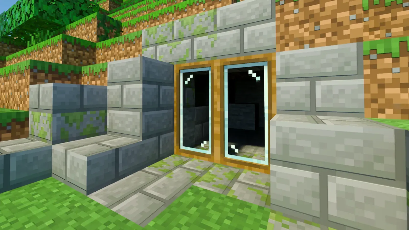 Modern Doors & Locks Addon (1.21, 1.20) – MCPE/Bedrock Mod — screenshot 8