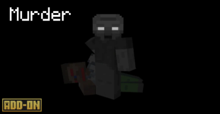 Murder Addon (1.21, 1.20) – MCPE/Bedrock Mod