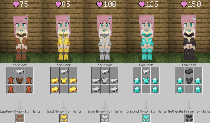 Anime Waifus Addon (26.x, 1.21) – MCPE/Bedrock Mod — screenshot 8