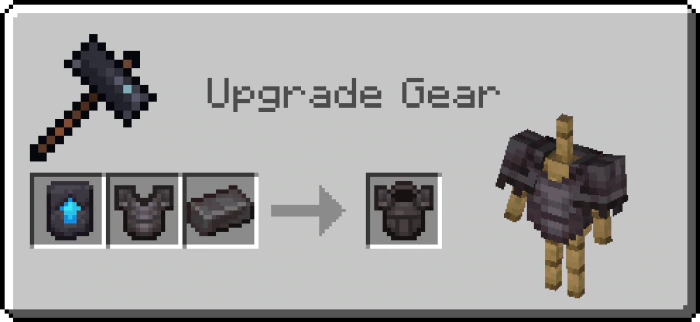 Upgraded Netherite Addon (1.21, 1.20) – MCPE/Bedrock Mod — screenshot 2