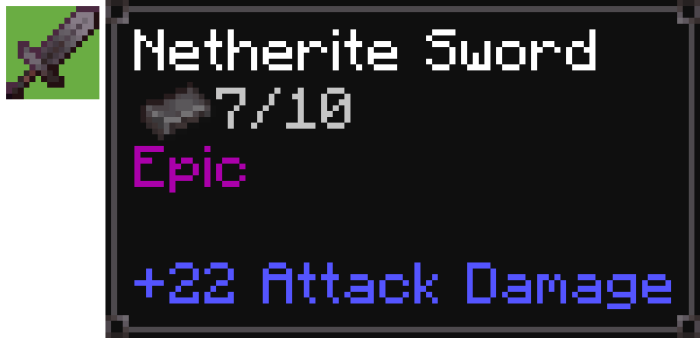 Upgraded Netherite Addon (1.21, 1.20) – MCPE/Bedrock Mod — screenshot 7