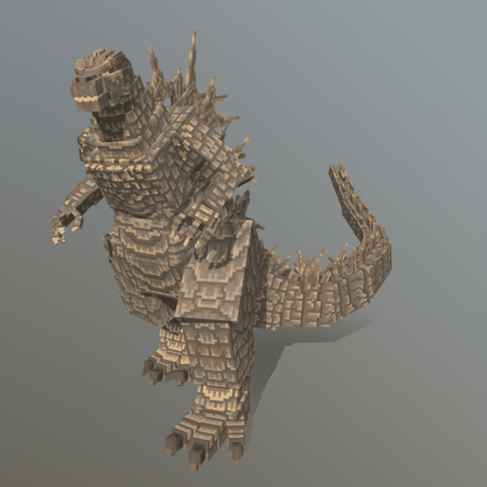 Godzilla Minus One Addon (1.21, 1.20) – MCPE/Bedrock Mod — screenshot 5