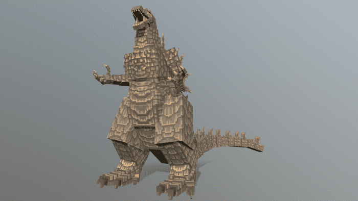 Godzilla Minus One Addon (1.21, 1.20) – MCPE/Bedrock Mod — screenshot 6