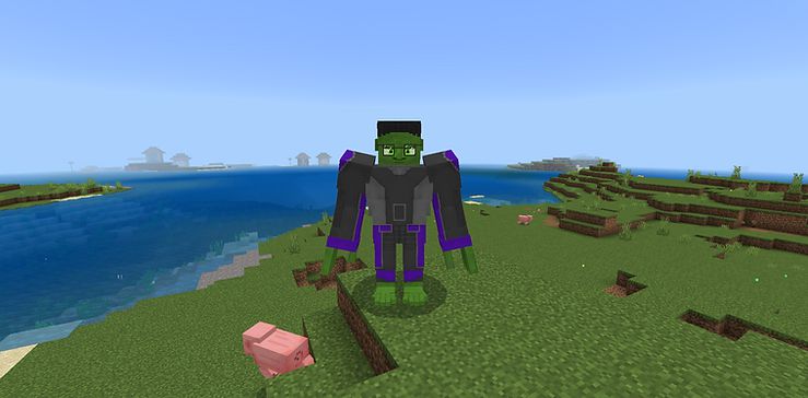 Hulk Addon (1.21, 1.20) – MCPE/Bedrock Mod — screenshot 3
