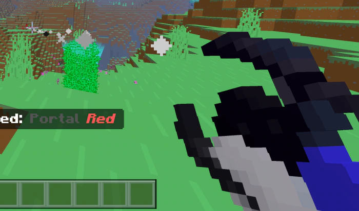 Best Portal Gun Addon (1.21, 1.20) – MCPE/Bedrock Mod — screenshot 3