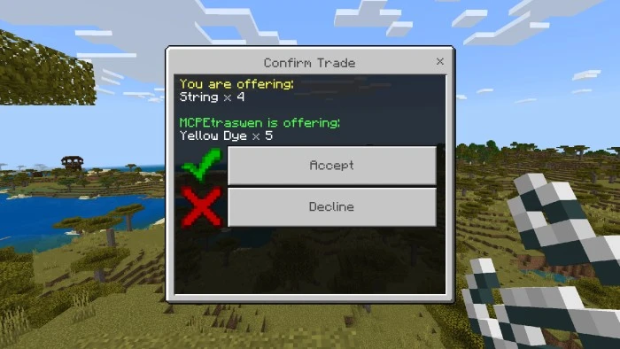 Item Trading Addon (26.x, 1.21) – Bedrock Essential Mod — screenshot 2