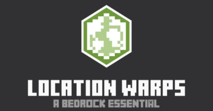 Location Warps Addon (26.x, 1.21) – Bedrock Essential Mod