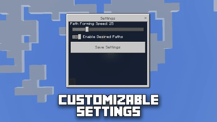 Desired Paths Addon (26.x, 1.21) – Bedrock Essential Mod — screenshot 3