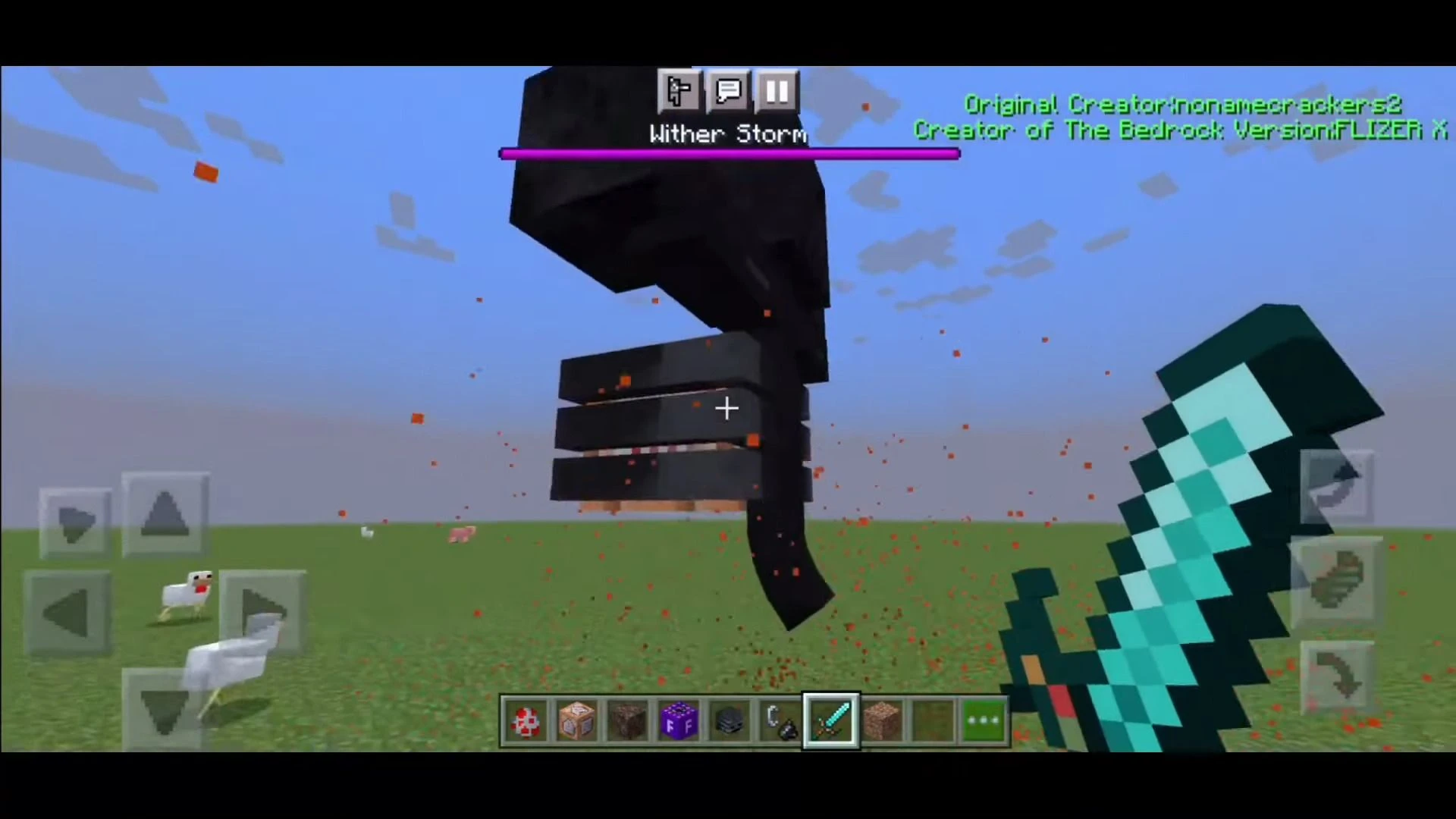 Cracker's Wither Storm Addon (1.26, 1.21) – MCPE/Bedrock Mod — screenshot 2