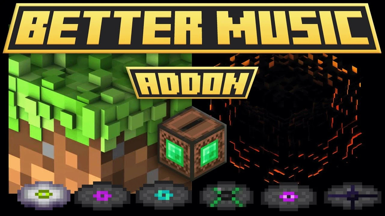 Better Music Addon (26.x, 1.21) – MCPE/Bedrock Mod