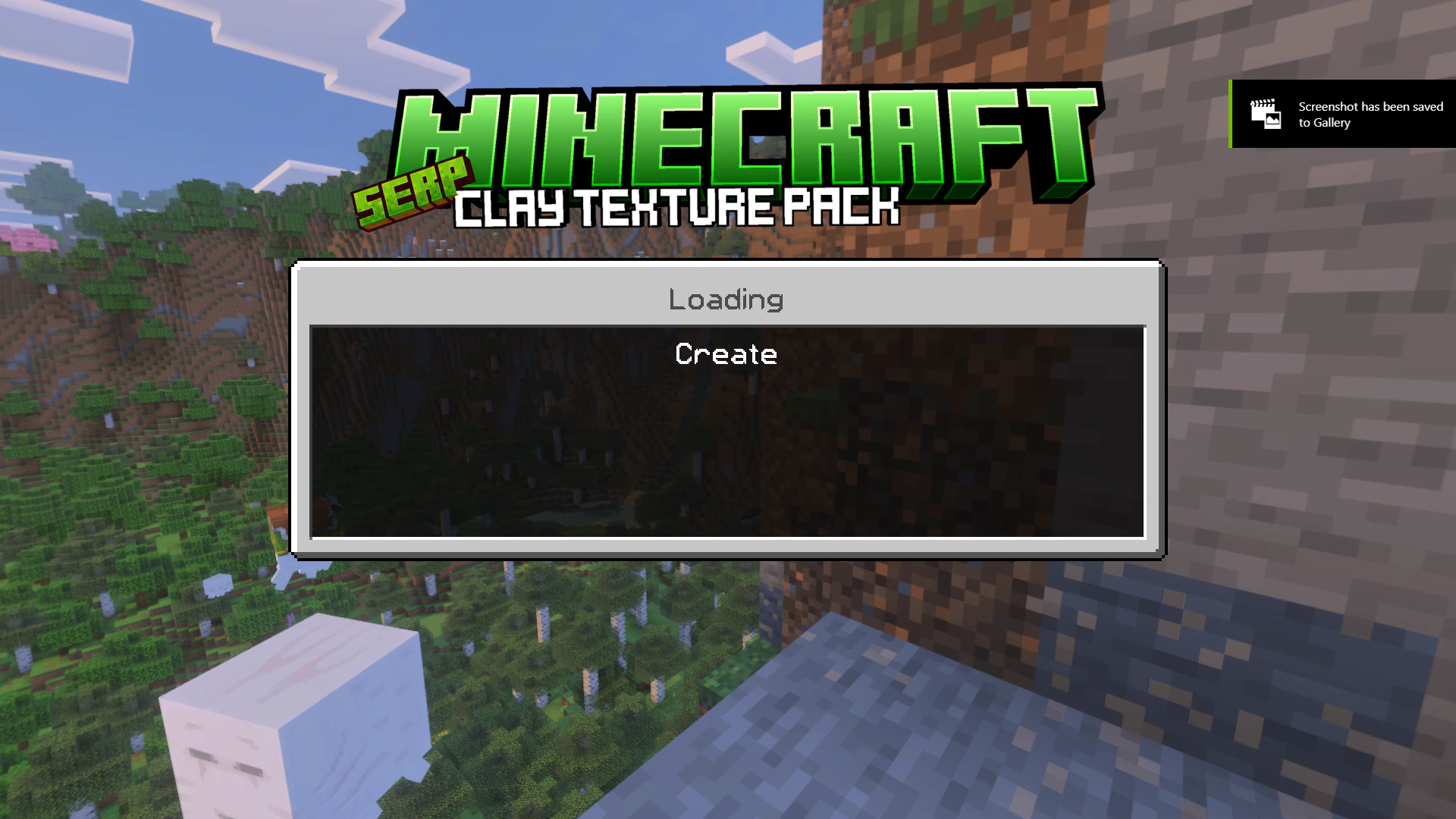 SERP Clay Texture Pack (1.21, 1.20) – MCPE/Bedrock — screenshot 1