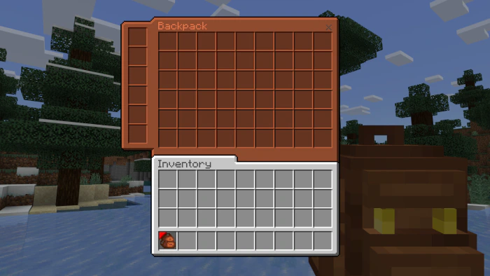 Modern Backpacks Addon (1.21, 1.20) – MCPE/Bedrock Mod — screenshot 3