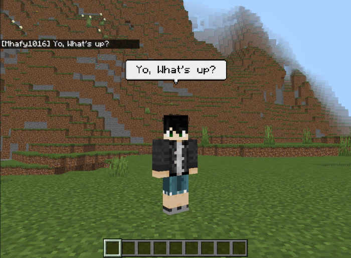 Chat Bubble Addon (26.x, 1.21) – MCPE/Bedrock Mod — screenshot 2