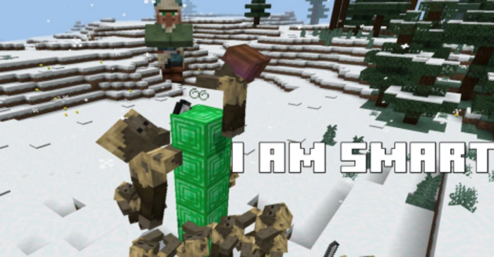 Smart Zombies Addon (1.21, 1.20) – MCPE/Bedrock Mod