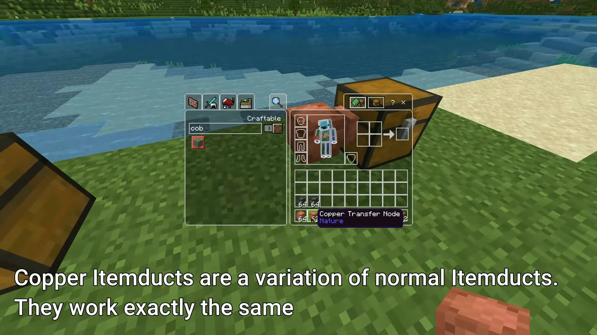 Itemducts Addon (1.21, 1.20) – MCPE/Bedrock Mod — screenshot 3
